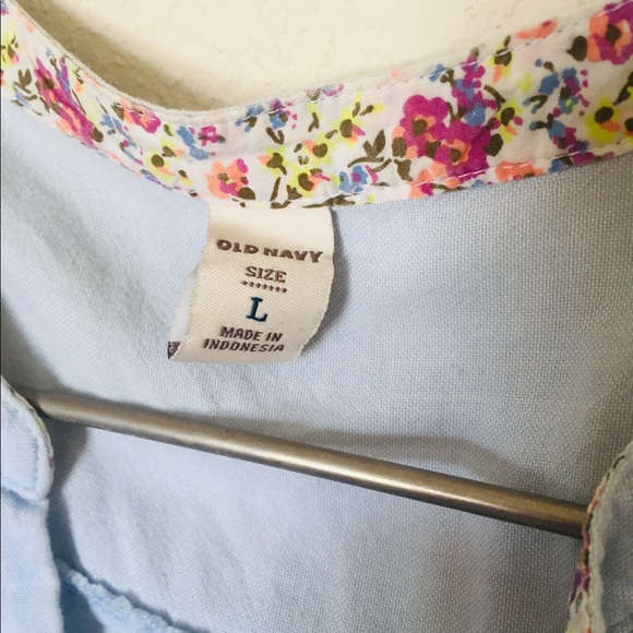 5/$20 Blue Khaki Dress - Picture 4 of 6